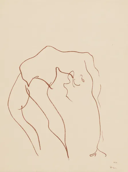 Danseuses acrobate Pl.10 av Henri Matisse