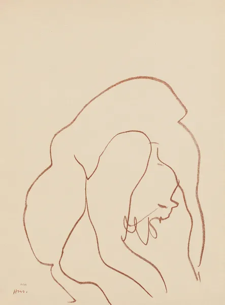 Danseuses acrobate Pl.11 av Henri Matisse
