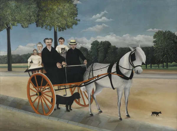 La Carriole du père Junier av Henri Rousseau