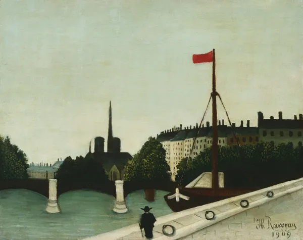 Notre Dame av Henri Rousseau