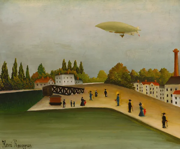 Quai d’Ivry av Henri Rousseau