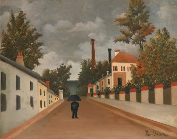 Vue Des Environs De Paris av Henri Rousseau