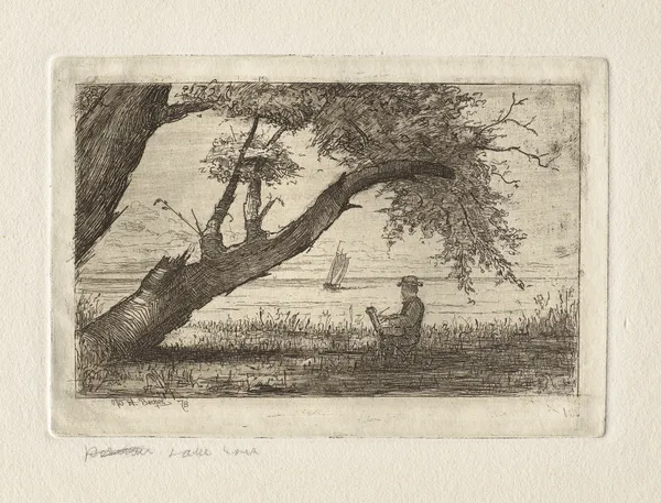 Lake Erie av Otto Henry Bacher