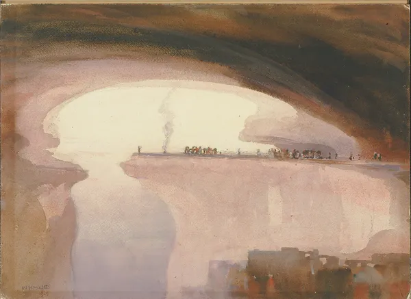 A Cliff Dweller’s Ceremony, Colorado av William Henry Holmes
