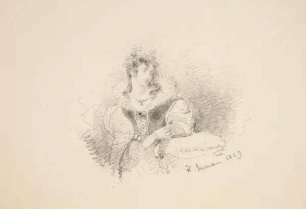 Portrait of a Woman av Henry Inman