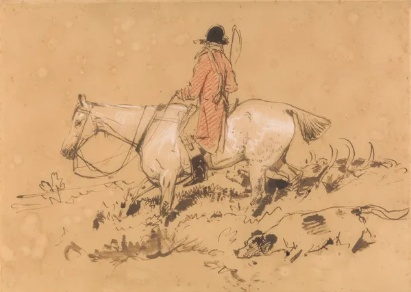 Huntsman with Hounds av Sir Edwin Henry Landseer