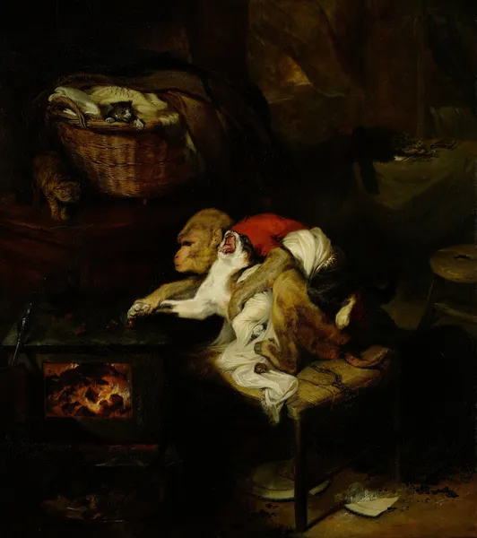The Cat’s Paw av Sir Edwin Henry Landseer