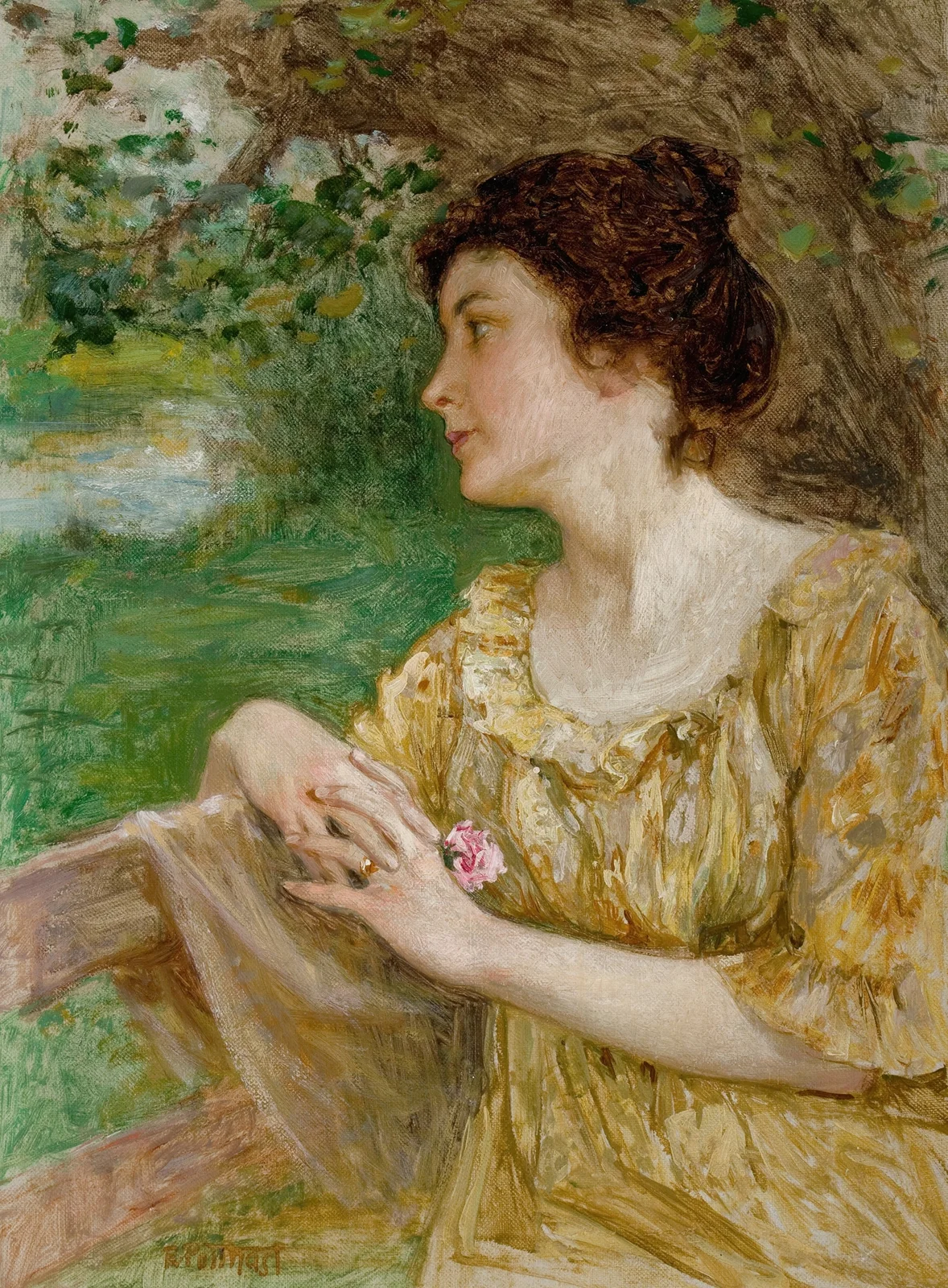 Summer av Edward Henry Potthast
