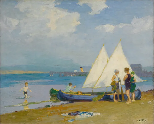 The Conference av Edward Henry Potthast