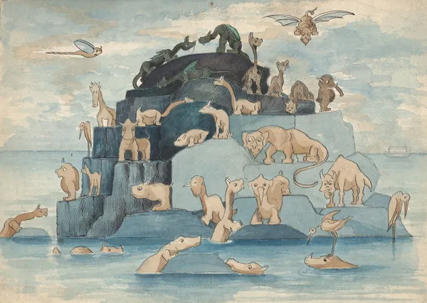 Fantastic Animals Left off the Ark av Herbert Crowley