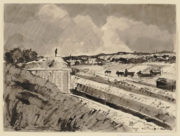 Les Fortification de Montrouge av Hermann Lismann