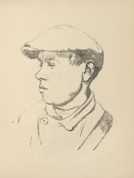 Litauischer Knab av Hermann Struck