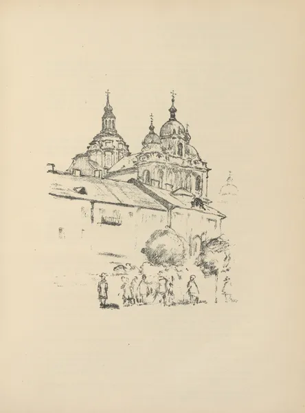 Nikolauskirche in Wilna av Hermann Struck