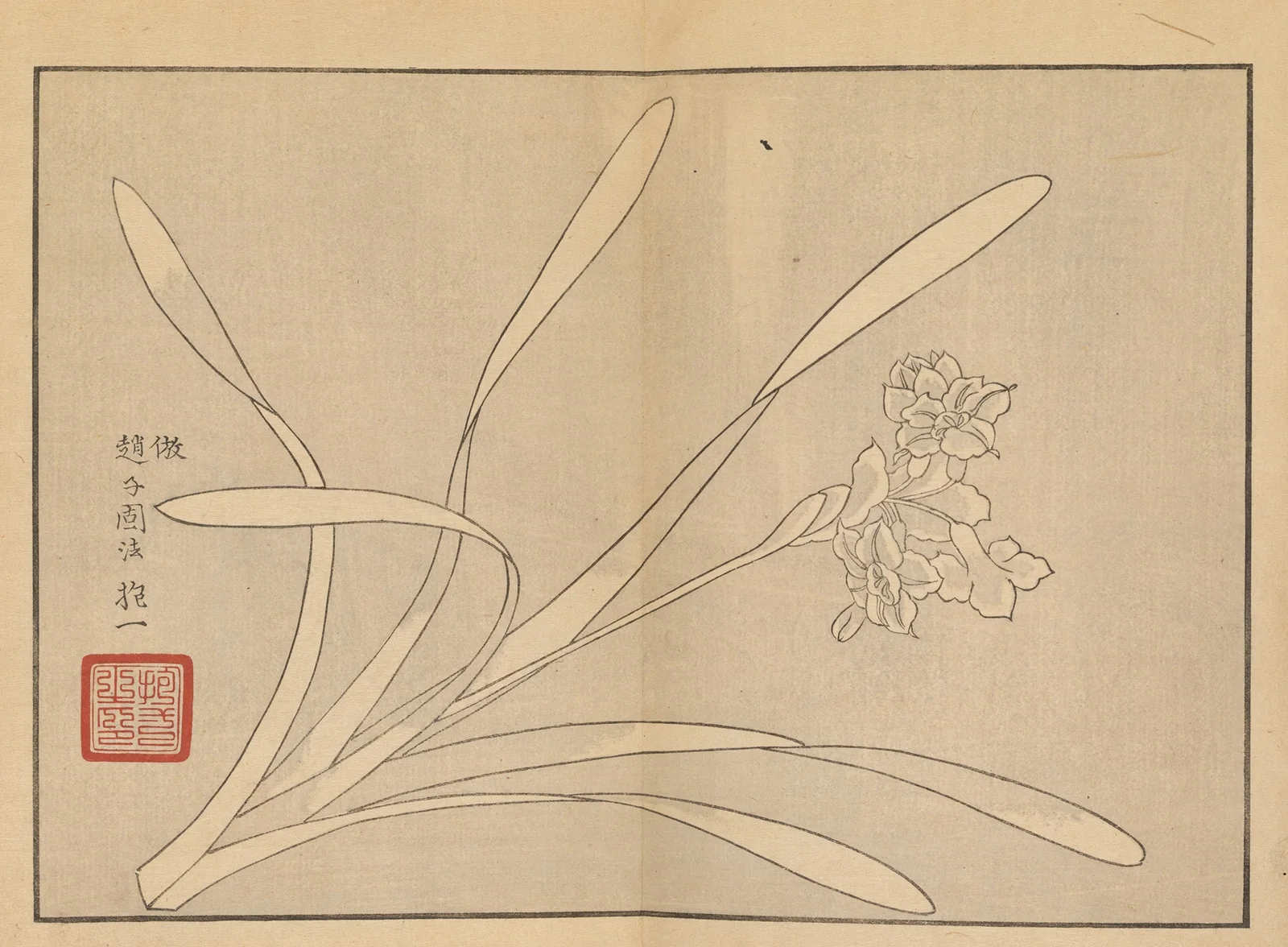 Sakai Hōitsu gajō, Pl.10 av Sakai Hōitsu