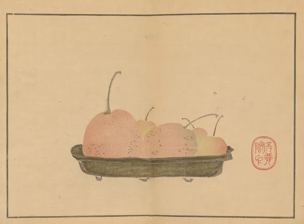 Sakai Hōitsu gajō, Pl.14 av Sakai Hōitsu