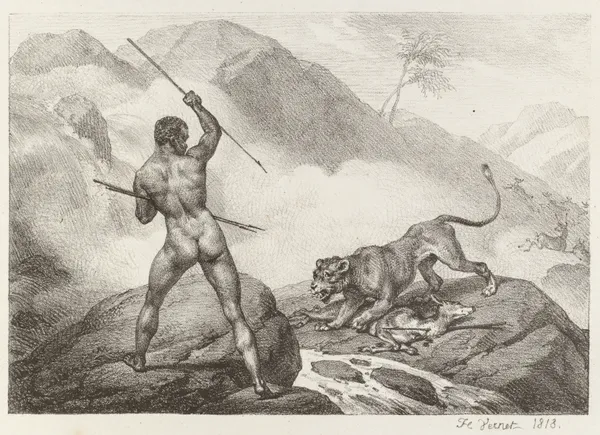 African Hunter (Chasseur Africain) av Horace Vernet