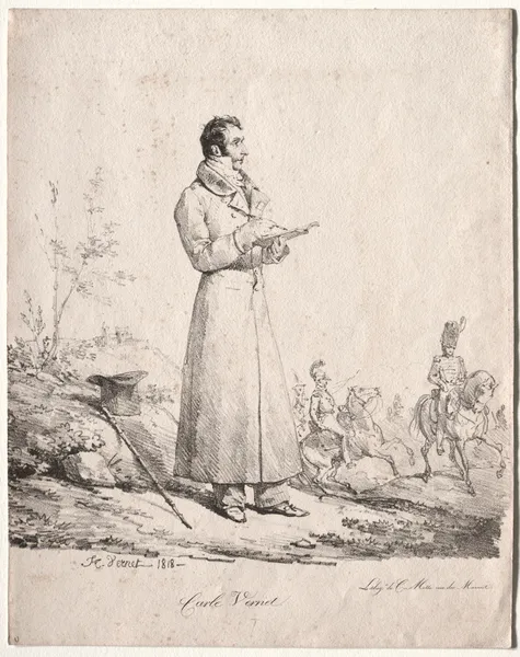 Antoine Charles Horace Vernet, called Carle av Horace Vernet