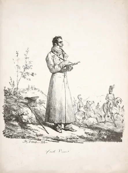 Carle Vernet av Horace Vernet