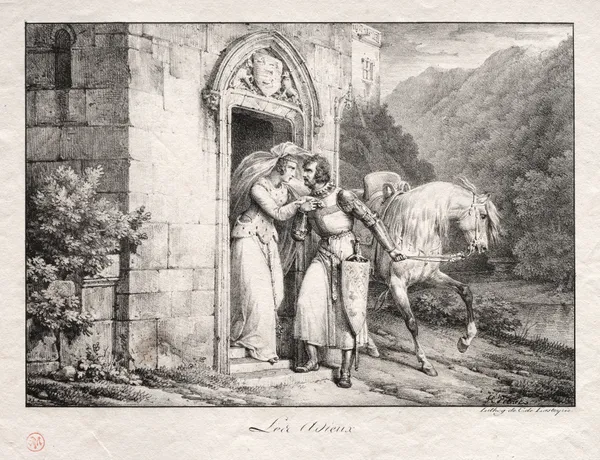 The Farewells av Horace Vernet