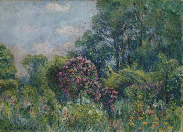 La Roseraie à Giverny (Maison de Monet) av Blanche Hoschedé-Monet