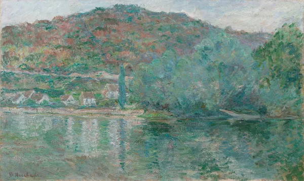 La Seine à Eauplet av Blanche Hoschedé-Monet