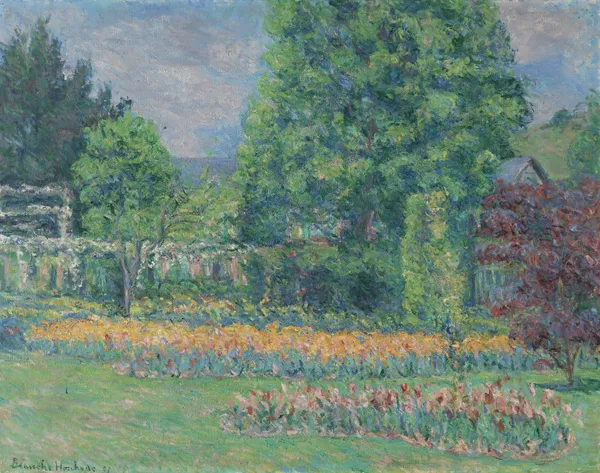 Le Jardin À Giverny av Blanche Hoschedé-Monet