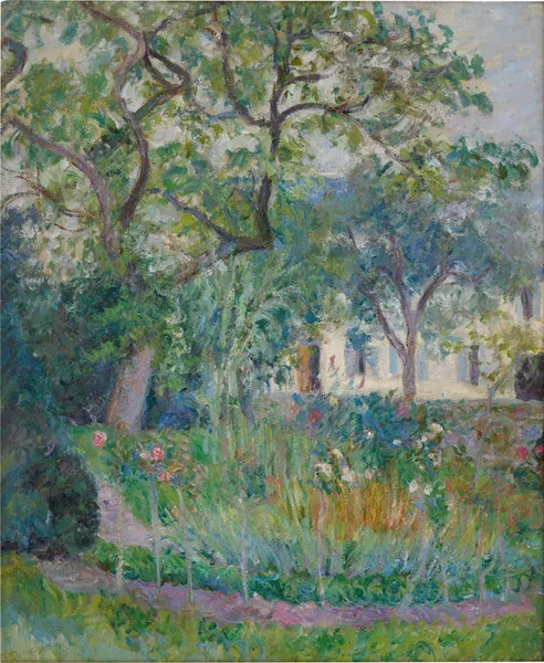 Un Coin de jardin av Blanche Hoschedé-Monet