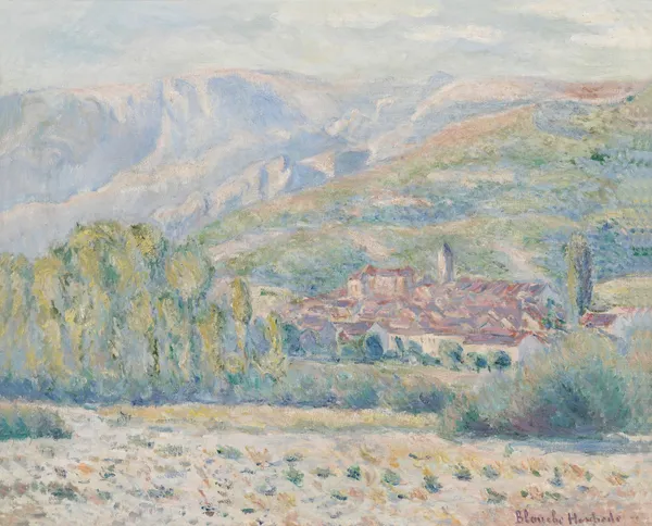 Village de Poujal-sur-Orb (Hérault) av Blanche Hoschedé-Monet
