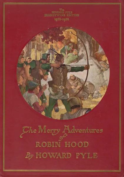 The merry adventures of Robin Hood – Cover av Howard Pyle