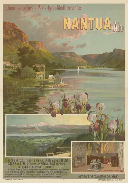 Chemins de Fer de Paris-Lyon-Méditerranée. Nantua (Ain) av Frederic Hugo d’Alési