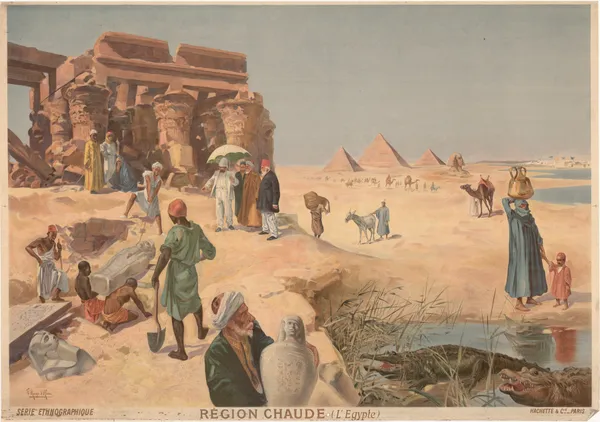 Hot region (Egypt) av Frederic Hugo d’Alési