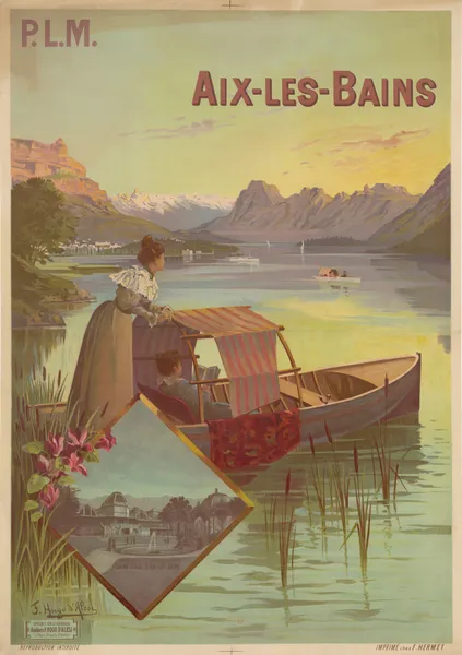 P. L. M. Aix les Bains av Frederic Hugo d’Alési