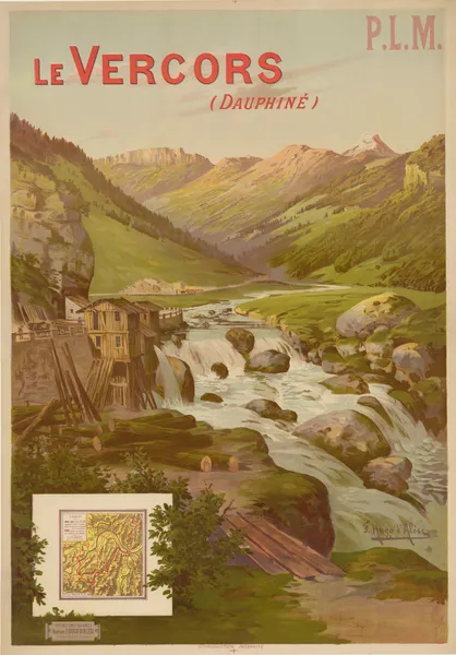 P.L.M. Le Vercors (Dauphiné) av Frederic Hugo d’Alési