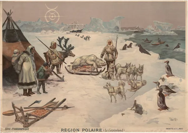 Polar region (Greenland) av Frederic Hugo d’Alési