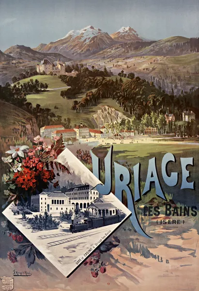 Uriage-les-Bains (Isère) av Frederic Hugo d’Alési