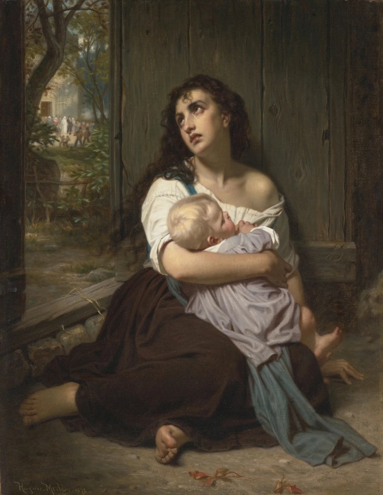 L’abandonnée av Hugues Merle