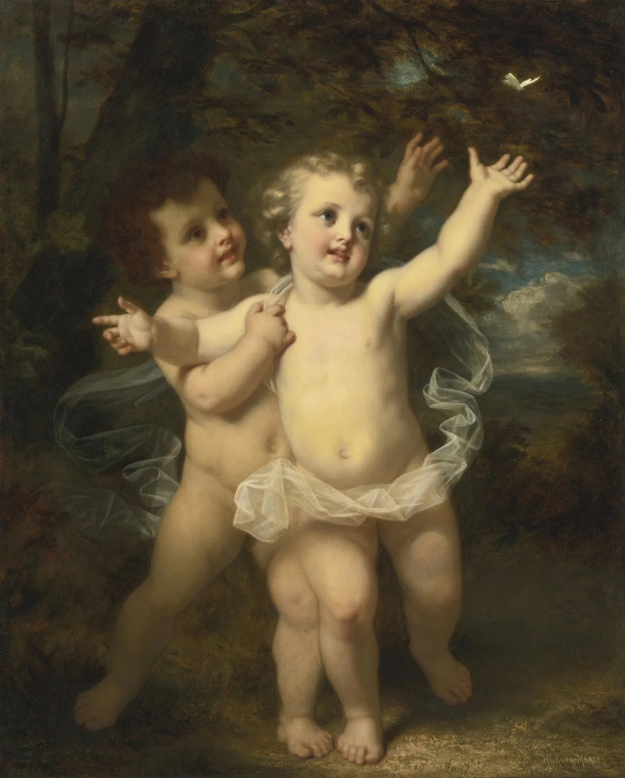 The Butterfly av Hugues Merle