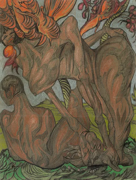 Composition – Temptation of Adam av Stanisław Ignacy Witkiewicz