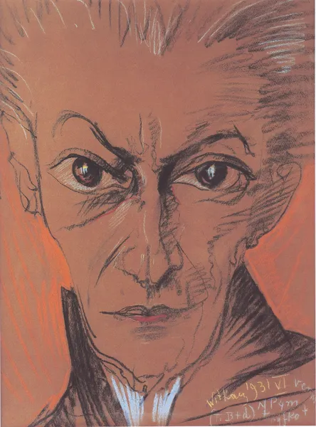 Portrait of Prosper Szmurło av Stanisław Ignacy Witkiewicz