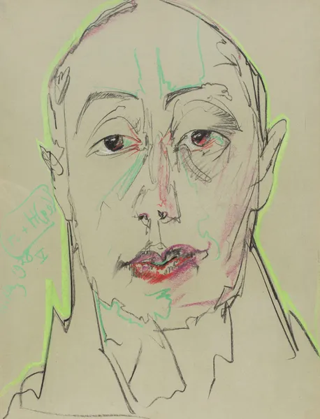 Portret Leona Reynela av Stanisław Ignacy Witkiewicz