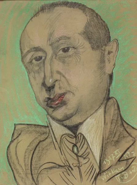 Portret Leona Reynela av Stanisław Ignacy Witkiewicz