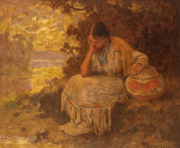 Indian Maiden av Eanger Irving Couse
