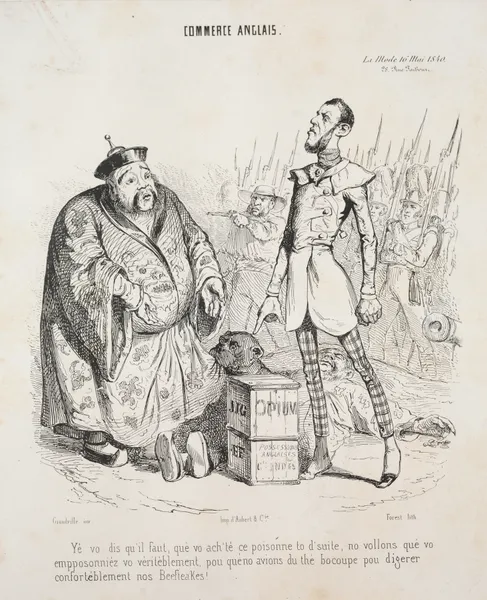 Commerce anglais av J. J. Grandville