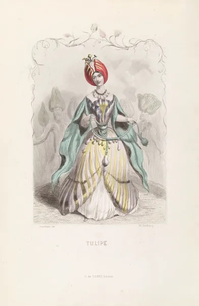 Tulipe av J. J. Grandville