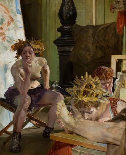 Artist’s death av Jacek Malczewski