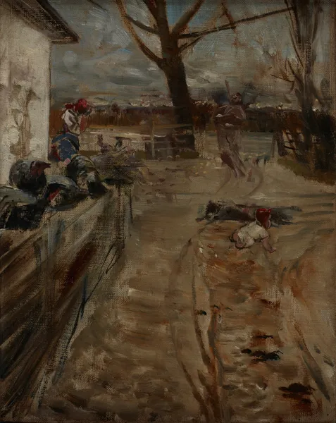 Country Farm av Jacek Malczewski