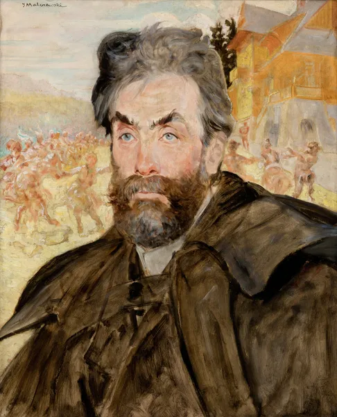Portrait of Stanisław Witkiewicz av Jacek Malczewski