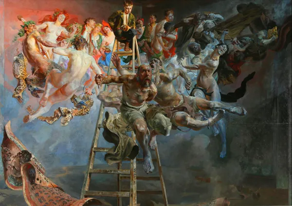 Vicious circle av Jacek Malczewski