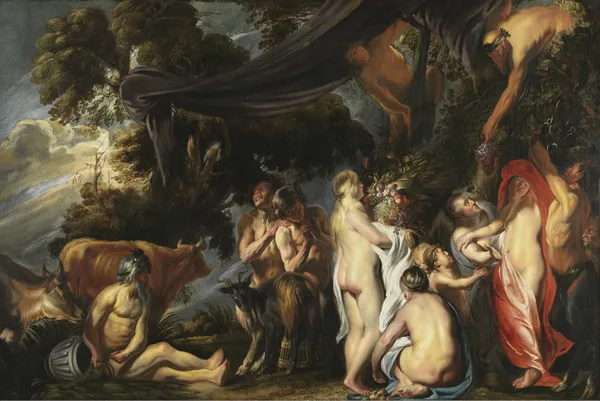 Allegory of Fertility (16th century) av Jacob Jordaens