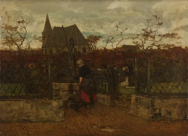 A Bleaching Field av Jacob Maris